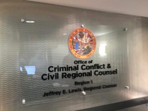 acrylic display sign example